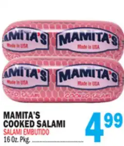 Bravo Supermarkets MAMITA'S COOKED SALAMI offer