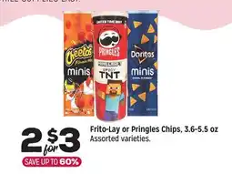 Grocery Outlet Frito-Lay or Pringles Chips, 3.6-5.5 02 offer