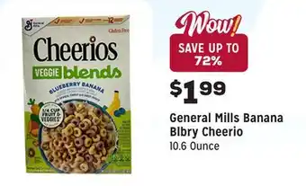 Grocery Outlet Banana Blbry Cheerio offer