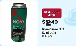 Grocery Outlet Guava Mint Kombucha offer