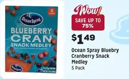 Grocery Outlet Bluebry Cranberry Snack Medley offer