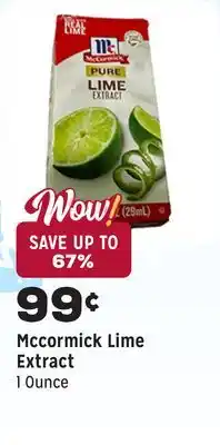 Grocery Outlet Lime Extract offer