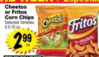 Superior Grocers Cheetos or Fritos Corn Chips offer