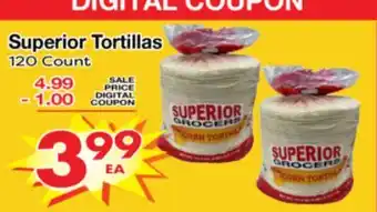 Superior Grocers Superior Tortillas offer