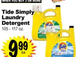 Superior Grocers Tide Simply Detergent offer