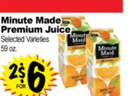 Superior Grocers Minute Maid Premium Juice offer