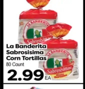 Superior Grocers La Banderita Sabrosisima Corn Tortillas offer