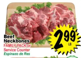 Superior Grocers Beef Neckbones offer