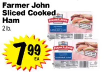 Superior Grocers Farmer John Sliced Cooked Ham offer