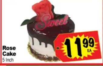 Superior Grocers Rose Cake offer