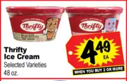 Superior Grocers Thrifty Ice Cream offer