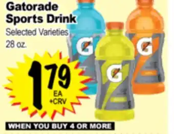 Superior Grocers Gatorade Sports Drink offer