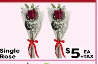 Superior Grocers Single Rose offer