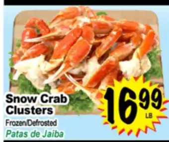 Superior Grocers Snow Crab Clusters offer