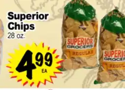 Superior Grocers Superior Chips offer