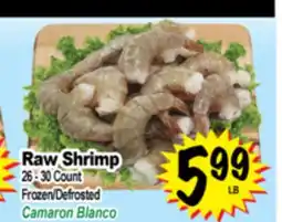 Superior Grocers Raw Shrimp offer