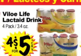 Superior Grocers Viloe Life Lactaid Drink offer