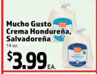 Superior Grocers Mucho Gusto Crema Hondureña, Salvadoreña offer