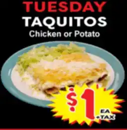 Superior Grocers TAQUITOS offer