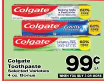 Superior Grocers Colgate Toothpaste offer