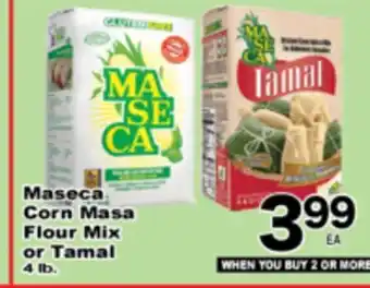 Superior Grocers Maseca Corn Masa Corn Masa Flour Mix or Tamal offer