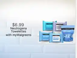 Walgreens Neutrogena Towelettes offer