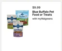 Walgreens Blue Buffalo Pet Food or Treats offer