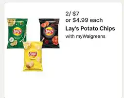 Walgreens Lay's Potato Chips offer