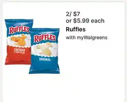 Walgreens Ruffles offer