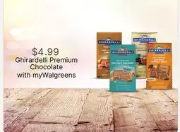 Walgreens Ghirardelli Premium Chocolate offer