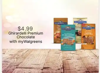 Walgreens Ghirardelli Premium Chocolate offer