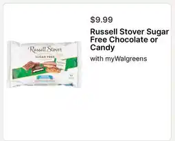 Walgreens Russell Stover Sugar Free Chocolate or Candy offer