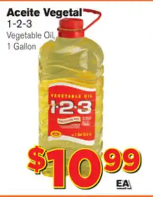 El Super Fresh 1-2-3 Vegetable Oil offer