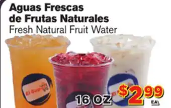 El Super Fresh Fresh Natural Fruit Water offer