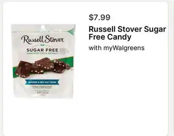 Walgreens Russell Stover Sugar Free Candy offer