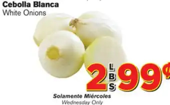 El Super Fresh White Onions offer