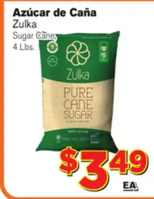 El Super Fresh Zulka Sugar Cane offer