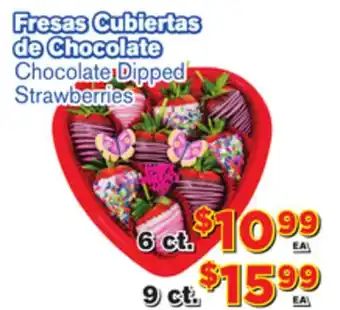 El Super Fresh Chocolate Dipped Strawberries offer