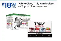 Rite Aid White Claw, Truly Hard Seltzer or Topo Chico offer