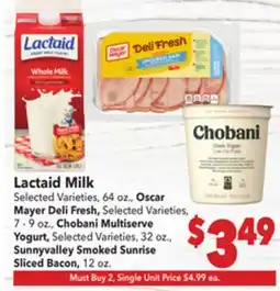 Vallarta Supermarkets Lactaid Milk offer