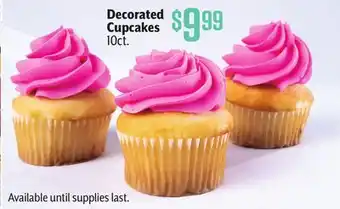 Vallarta Supermarkets Decorated Cupcakes offer