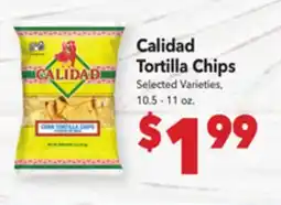 Vallarta Supermarkets Calidad Tortilla Chips offer