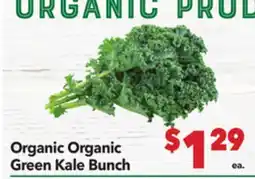 Vallarta Supermarkets Organic Organic Green Kale Bunch offer