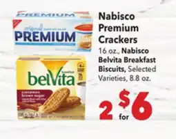 Vallarta Supermarkets Nabisco Premium Crackers offer