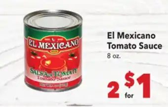 Vallarta Supermarkets El Mexicano Tomato Sauce offer