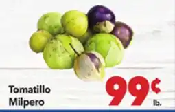 Vallarta Supermarkets Tomatillo / Milpero offer