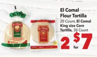 Vallarta Supermarkets El Comal Flour Tortilla offer