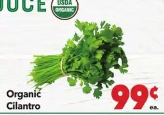 Vallarta Supermarkets Organic Cilantro offer