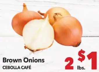 Vallarta Supermarkets Brown Onions / CEBOLLA CAFE offer