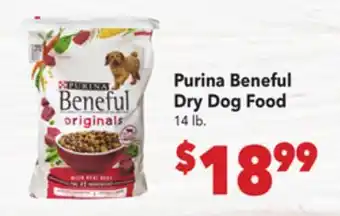 Vallarta Supermarkets Purina Beneful Dry Dog Food offer